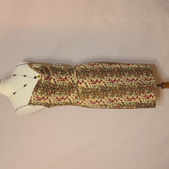 YA Multi-Colored Sequin Embellished Drape Front Dress - Picture 2 of 7